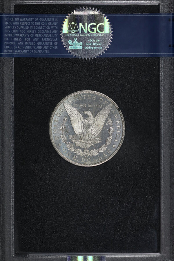 Reverse of this 1882-CC Morgan Dollar GSA Hoard NGC MS-64 DMPL GSA Hard Pack With Box