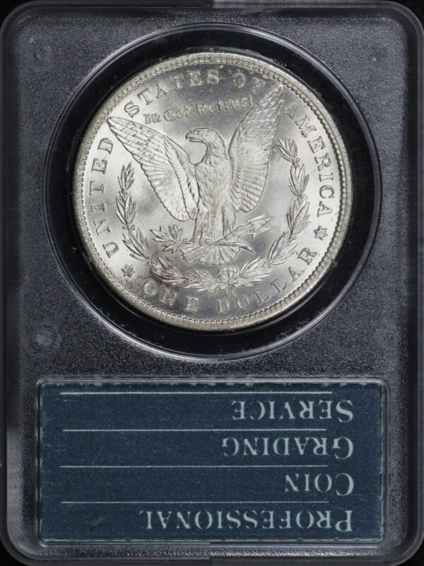 Reverse of this 1881-S Morgan Dollar PCGS MS-64