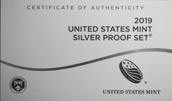 2019-S United States Mint Silver Proof Set - Image 7
