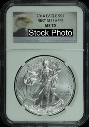 Obverse of this 2014 Silver Eagle NGC MS-70