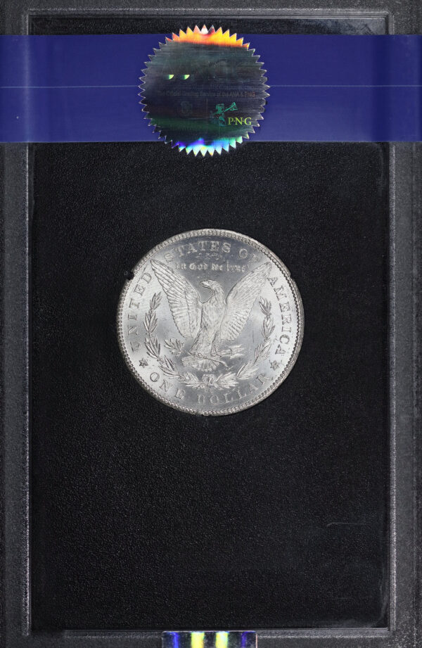 Reverse of this 1878-CC Morgan Dollar GSA Hoard NGC MS-64 CAC GSA Hard Pack With Box