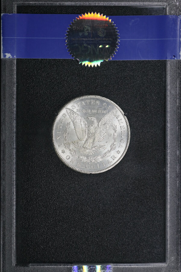 Reverse of this 1878-CC Morgan Dollar NGC MS-64+ GSA Hard Pack With Box