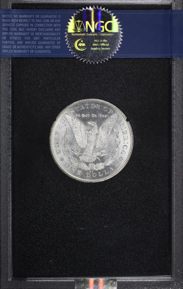 Reverse of this 1878-CC Morgan Dollar NGC MS-64 GSA Hard Pack With Box 