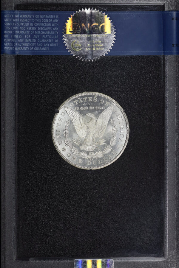 Reverse of this 1878-CC Morgan Dollar NGC MS-64 GSA Hard Pack With Box