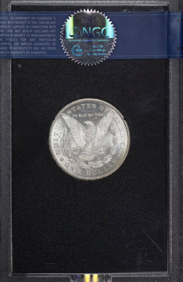 Reverse of this 1878-CC Morgan Dollar NGC MS-64 GSA Hard Pack With Box