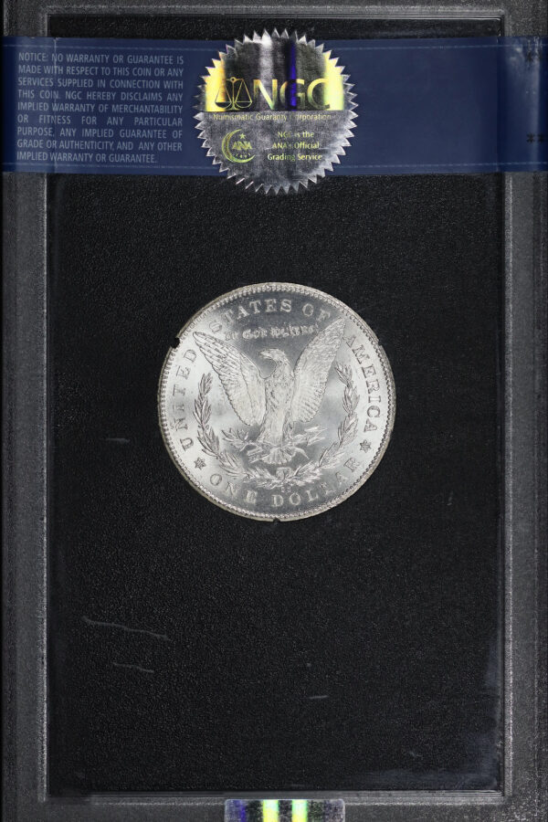 Reverse of this 1878-CC Morgan Dollar GSA Hoard NGC MS-64 GSA Hard Pack With Box