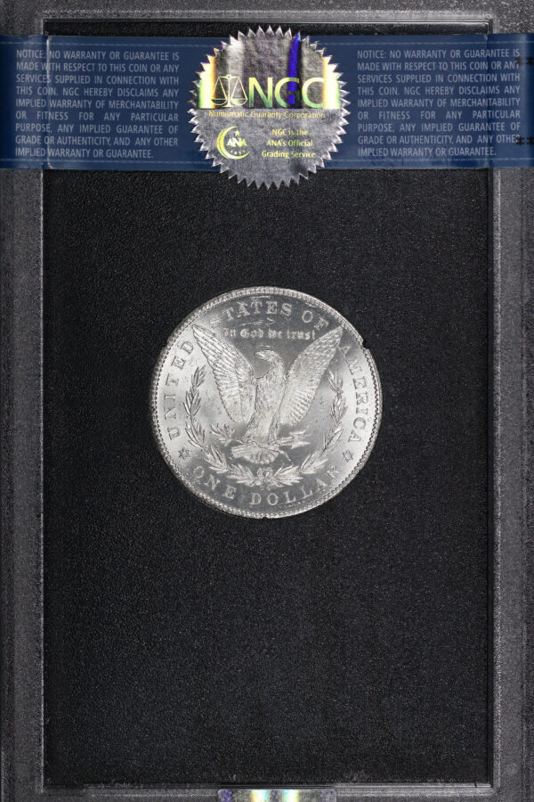 Reverse of this 1878-CC Morgan Dollar NGC MS-64 GSA Hard Pack With Box