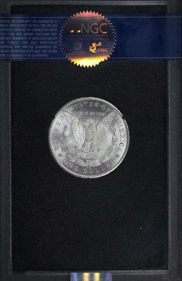 Reverse of this 1878-CC Morgan Dollar NGC MS-64 GSA Hard Pack With Box