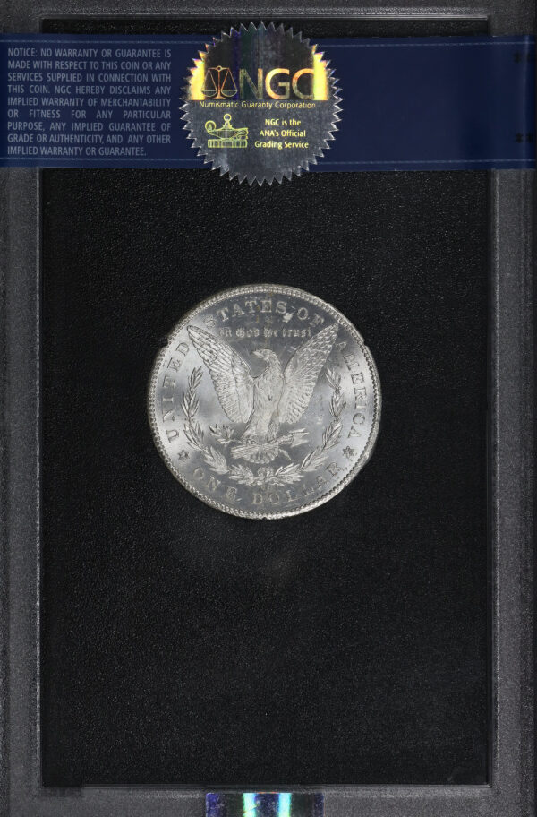 Reverse of this 1878-CC Morgan Dollar NGC MS-64 GSA Hard Pack With Box