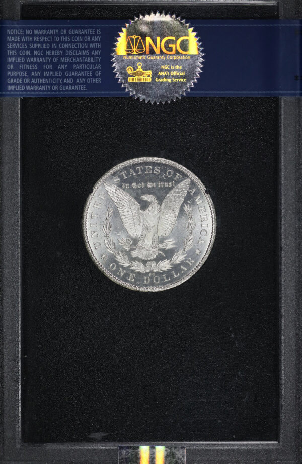 Reverse of this 1878-CC Morgan Dollar NGC MS-64 GSA Hard Pack With Box