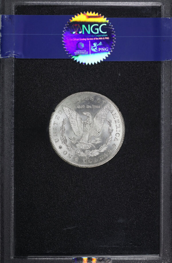 Reverse of this 1878-CC Top-100 Morgan Dollar NGC MS-64 GSA Hard Pack With Box