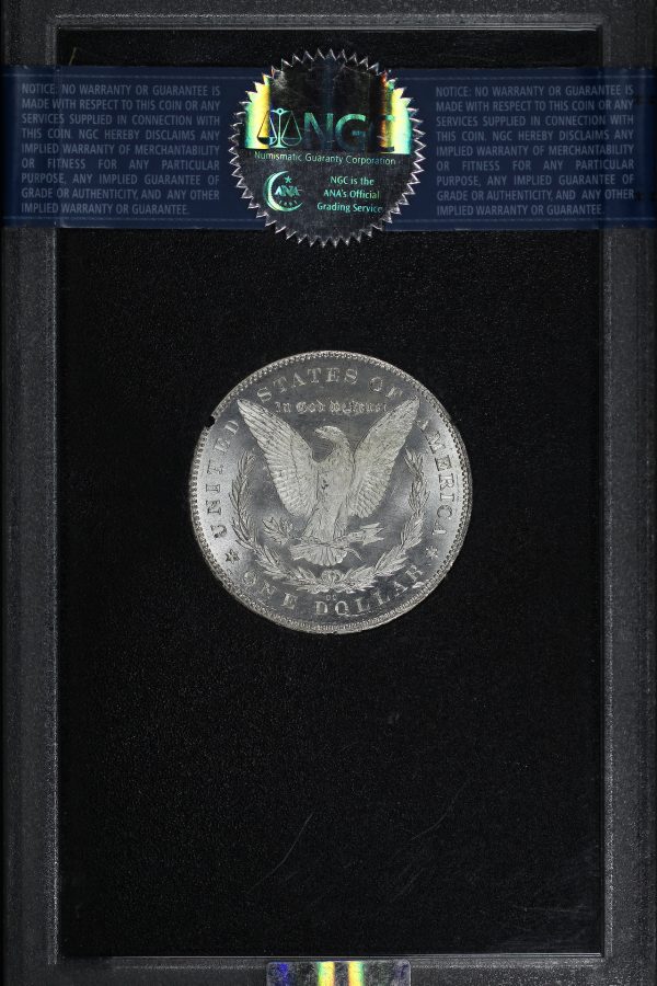Reverse of this 1880-CC Morgan Dollar Reverse of 1878 NGC MS-63 GSA Hard Pack With Box 