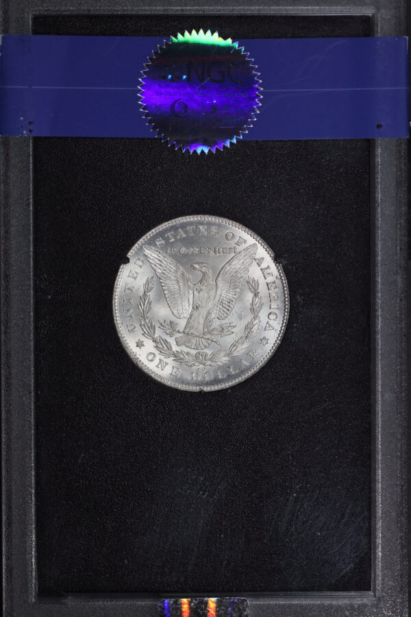 Reverse of this 1880/79-CC Top-100 Morgan Dollar VAM-4 Reverse of 1878 NGC MS-64 GSA Hard Pack With Box