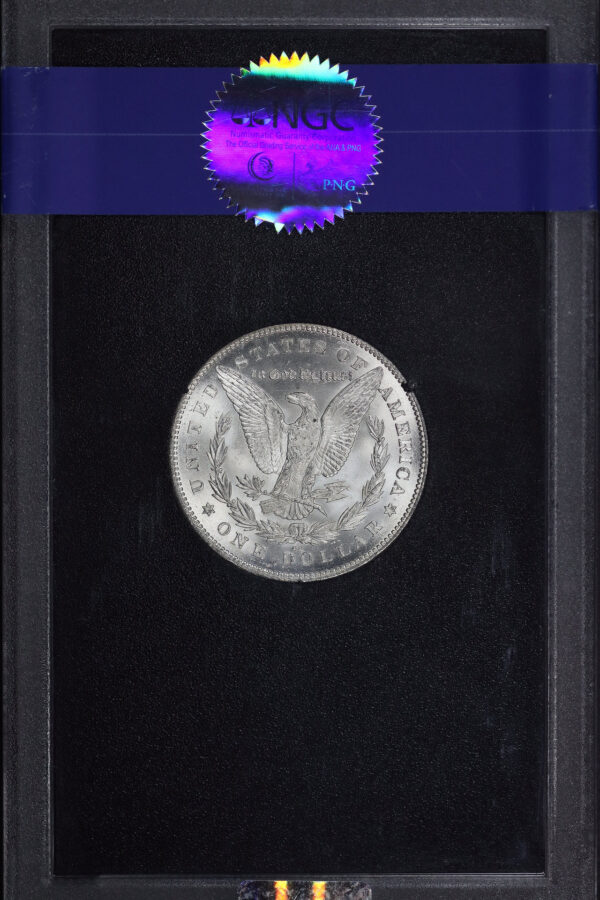 Reverse of this 1880/79-CC Top-100 Morgan Dollar VAM-4 Reverse of 1878 NGC MS-64 GSA Hard Pack With Box
