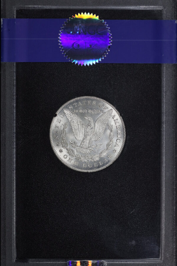 Reverse of this 1880/79-CC Top-100 Morgan Dollar VAM-4 Reverse of 1878 NGC MS-64 GSA Hard Pack With Box