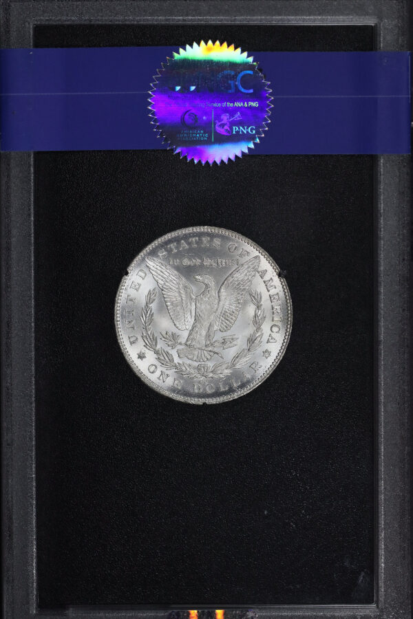 Reverse of this 1880/79-CC Top-100 Morgan Dollar VAM-4 Reverse of 1878 NGC MS-64 GSA Hard Pack With Box
