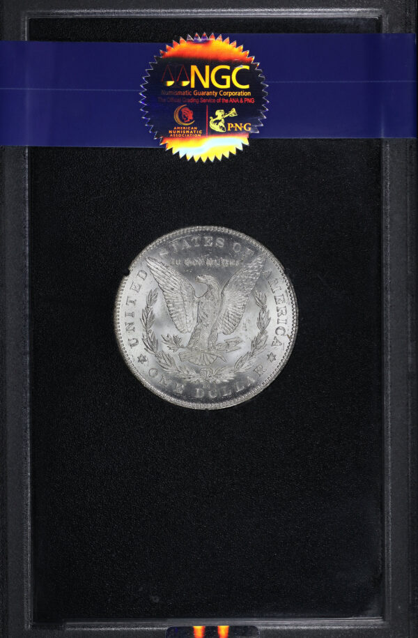 Reverse of this 1880/79-CC Top-100 Morgan Dollar Reverse of 1878 NGC MS-66 GSA Hard Pack With Box