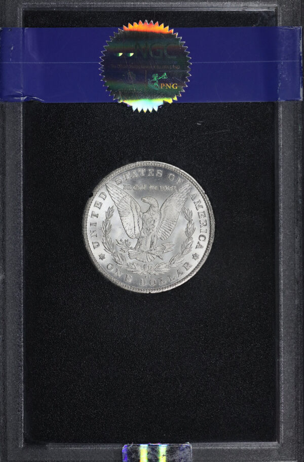 Reverse of this 1880-CC Morgan Dollar NGC MS-66 GSA Hard Pack With Box