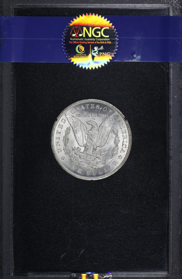 Reverse of this 1880-CC Morgan Dollar NGC MS-66 CAC