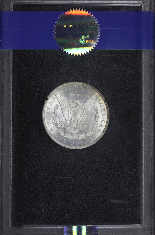 Reverse of this 1883-CC Morgan Dollar NGC MS-66 GSA Hard Pack With Box