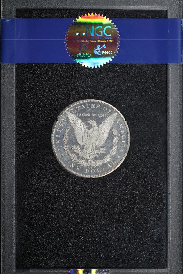 Reverse of this 1884-CC Morgan Dollar Gsa Hoard NGC MS-66 DMPL