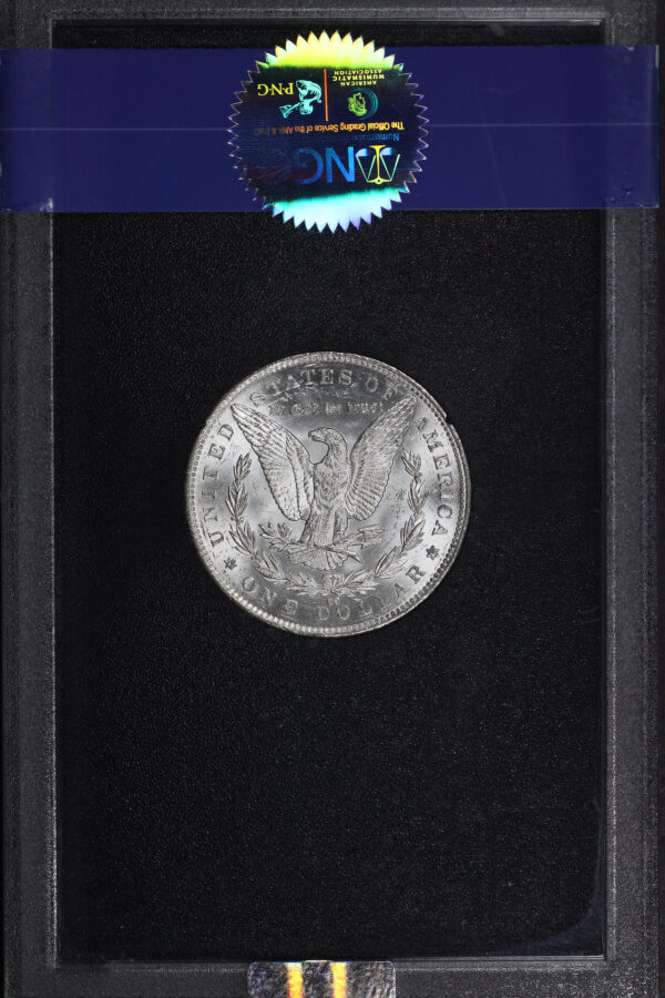Gallery image of this 1891-CC Top-100 Morgan Dollar VAM-3 NGC MS-62 CAC GSA Hard Pack With Box