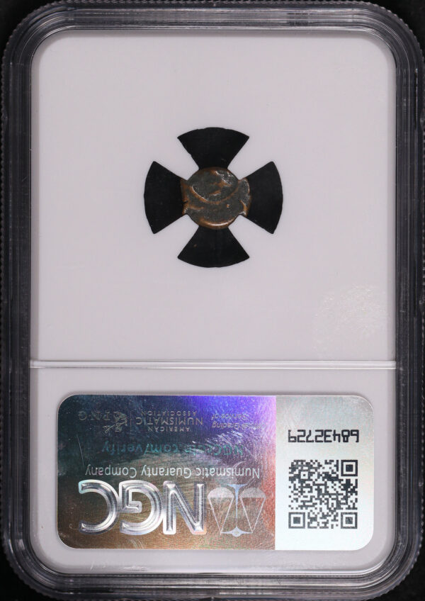 Reverse of this Alex. Jannaeus, Judaea 103-76 BC AE Prutah Mark 12:41-44, Luke 21: 1-4 NGC Biblical “Widow’s Mite”