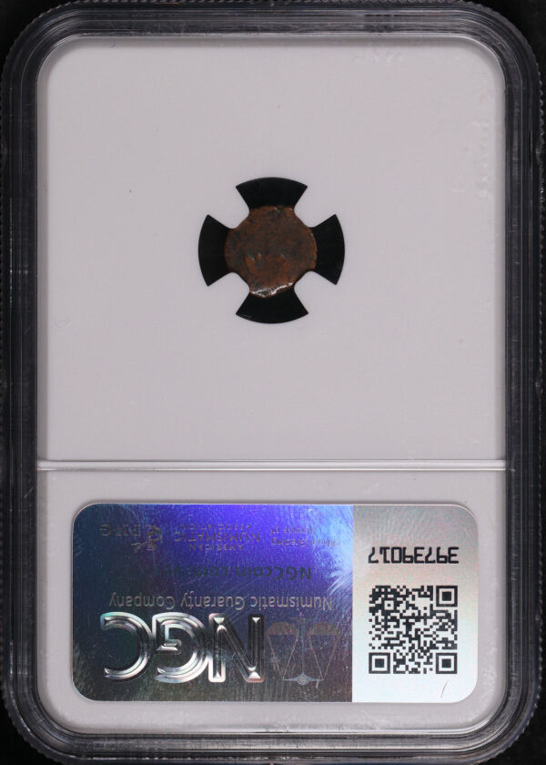Reverse of this Alex. Jannaeus, Judaea 103-76 BC AE Prutah Mark 12:41-44, Luke 21: 1-4 NGC Biblical “Widow’s Mite”