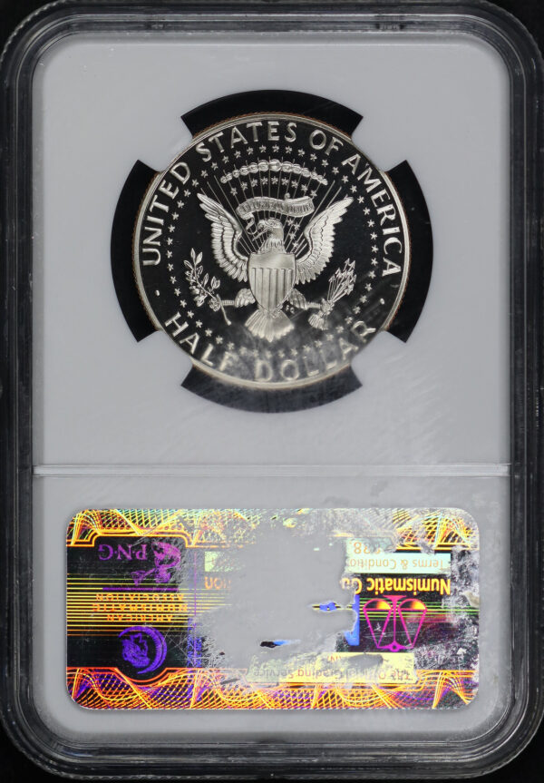 Reverse of this 2009-S Clad Kennedy Half Dollar NGC PF-70 Ultra Cameo
