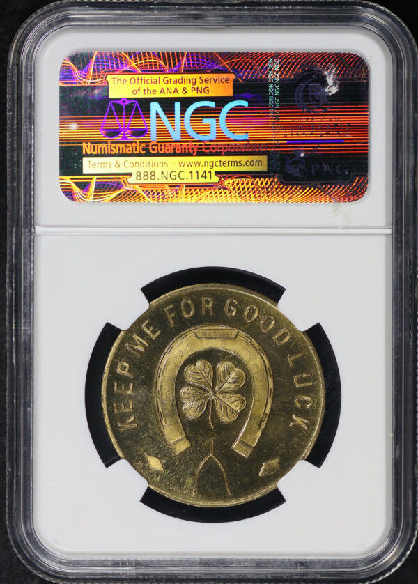 Reverse of this 1933 IL HK-474 Travel & Transport Dollar Century of Progress So-Called Dollar NGC MS-65 PL