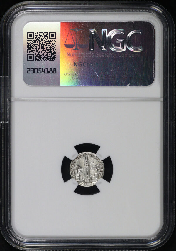 Reverse of this 1939 CA HK-487 Charbneau Golden Gate Exposition So-Called Dollar NGC MS-64