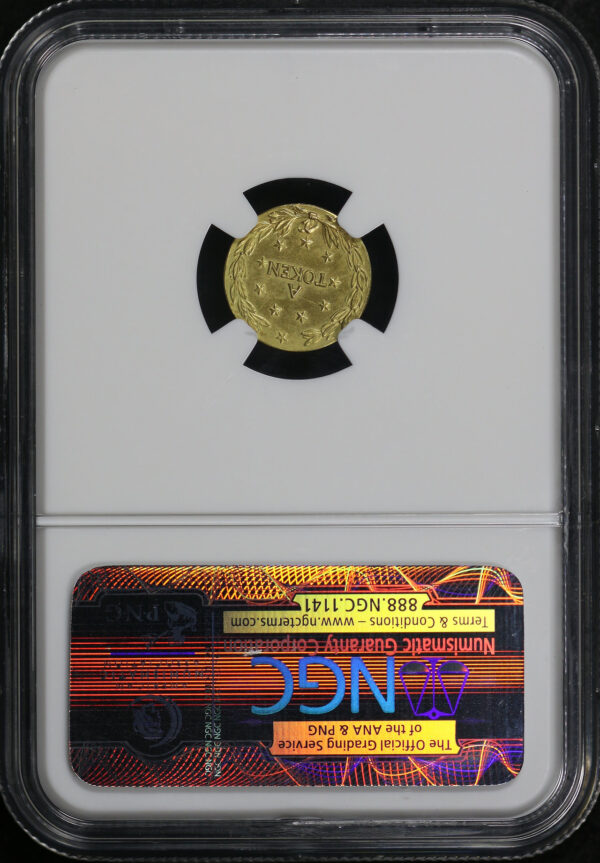 Reverse of this 1939 NY HK-493 Lincoln Gold So-Called Dollar NGC MS-64
