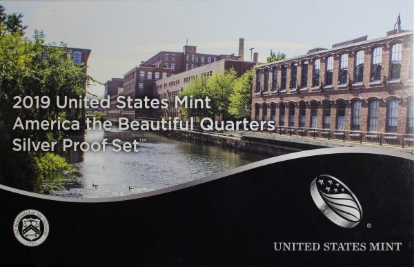 2019-S America The Beautiful Quarters Silver Proof Set - Image 2