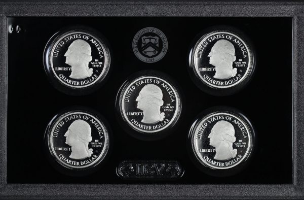 2019-S America The Beautiful Quarters Silver Proof Set - Image 5