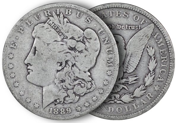 Pre 1921 Morgan Silver Dollar G-VG