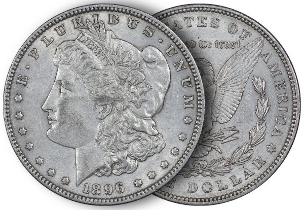 Pre 1921 Morgan Silver Dollar XF