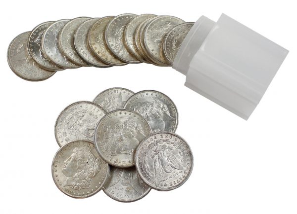Pre 1921 Morgan Silver Dollar AU - Image 2