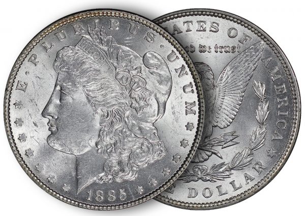 Pre 1921 Morgan Silver Dollar Slider