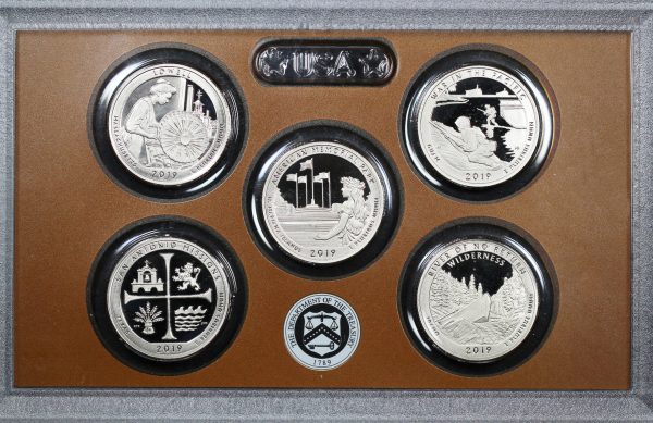 2019-S America The Beautiful Quarters Proof Set - Image 4