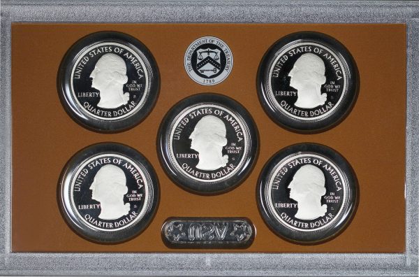 2019-S America The Beautiful Quarters Proof Set - Image 5