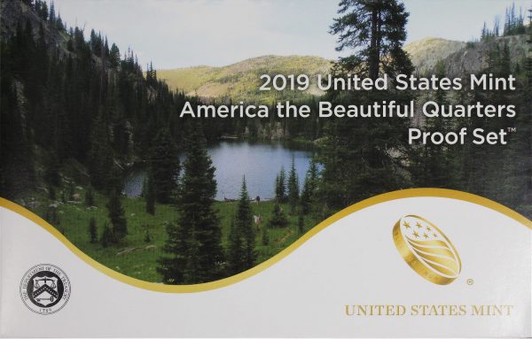 2019-S America The Beautiful Quarters Proof Set - Image 2