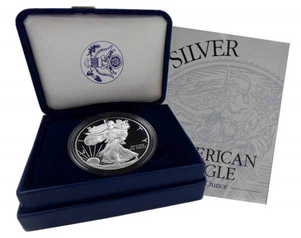 2002-W American Silver Eagle Proof
