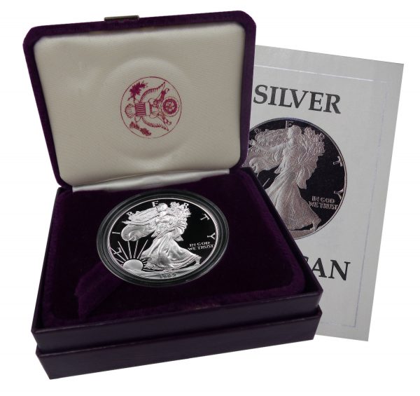 1992-S American Silver Eagle Proof