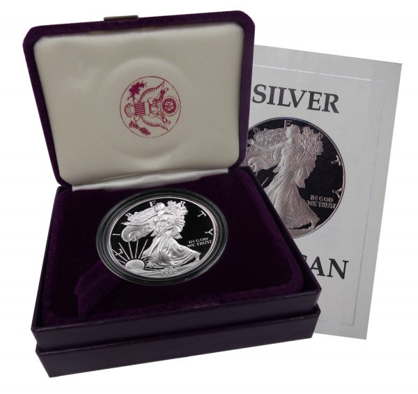 1990-S American Silver Eagle Proof
