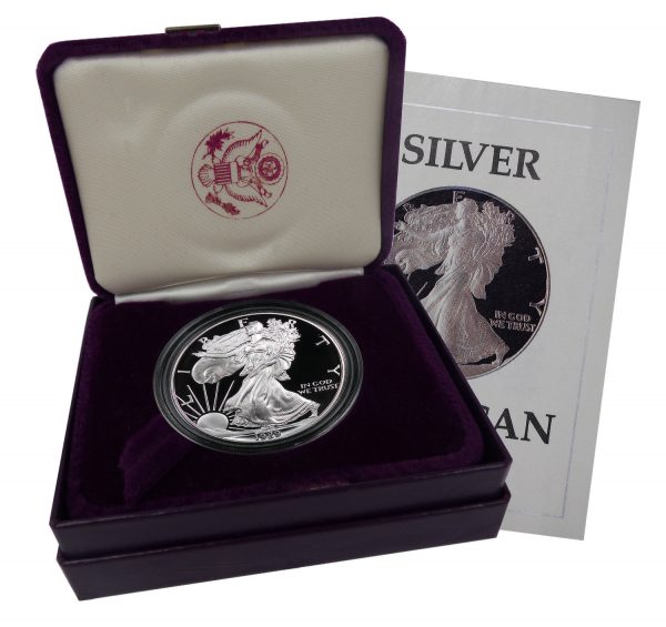 1989-S American Silver Eagle Proof
