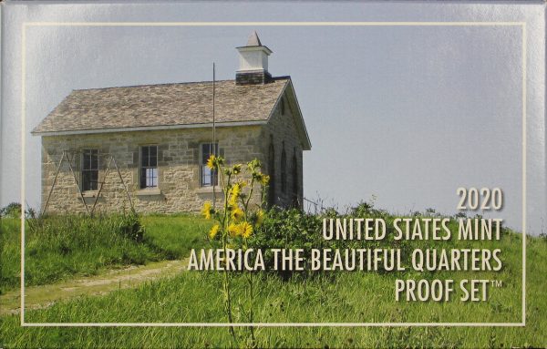 2020-S America The Beautiful Quarters Proof Set - Image 2