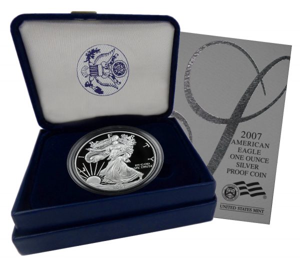 2007-W American Silver Eagle Proof