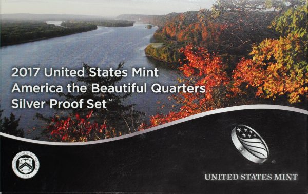 2017-S America The Beautiful Quarters Silver Proof Set - Image 2