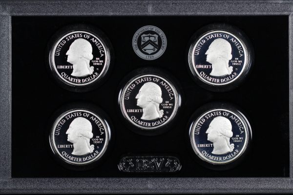 Reverse of this 2017-S America The Beautiful Quarters Silver Proof Set
