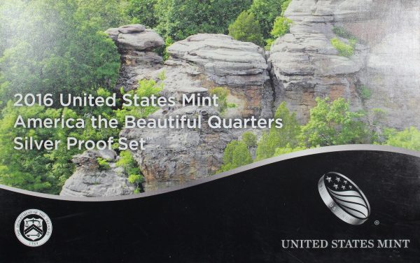 2016-S America The Beautiful Quarters Silver Proof Set - Image 2